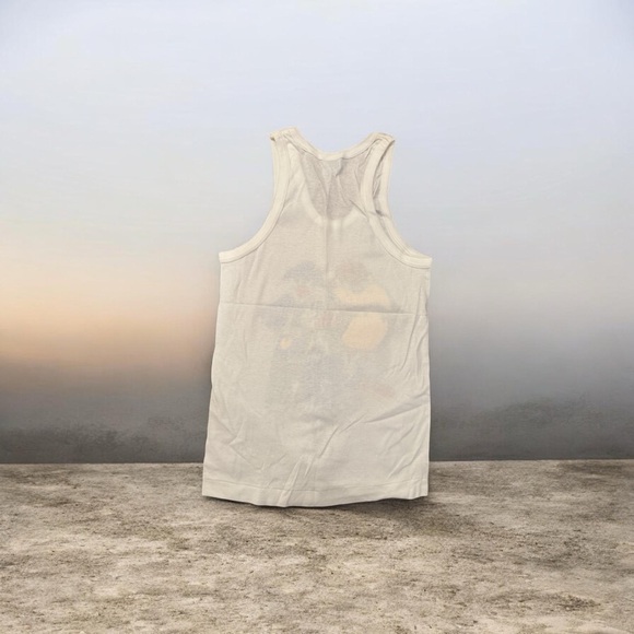 White Looney Tunes Graphic Tank Top - Taz & Bugs Vintage - Picture 2 of 5